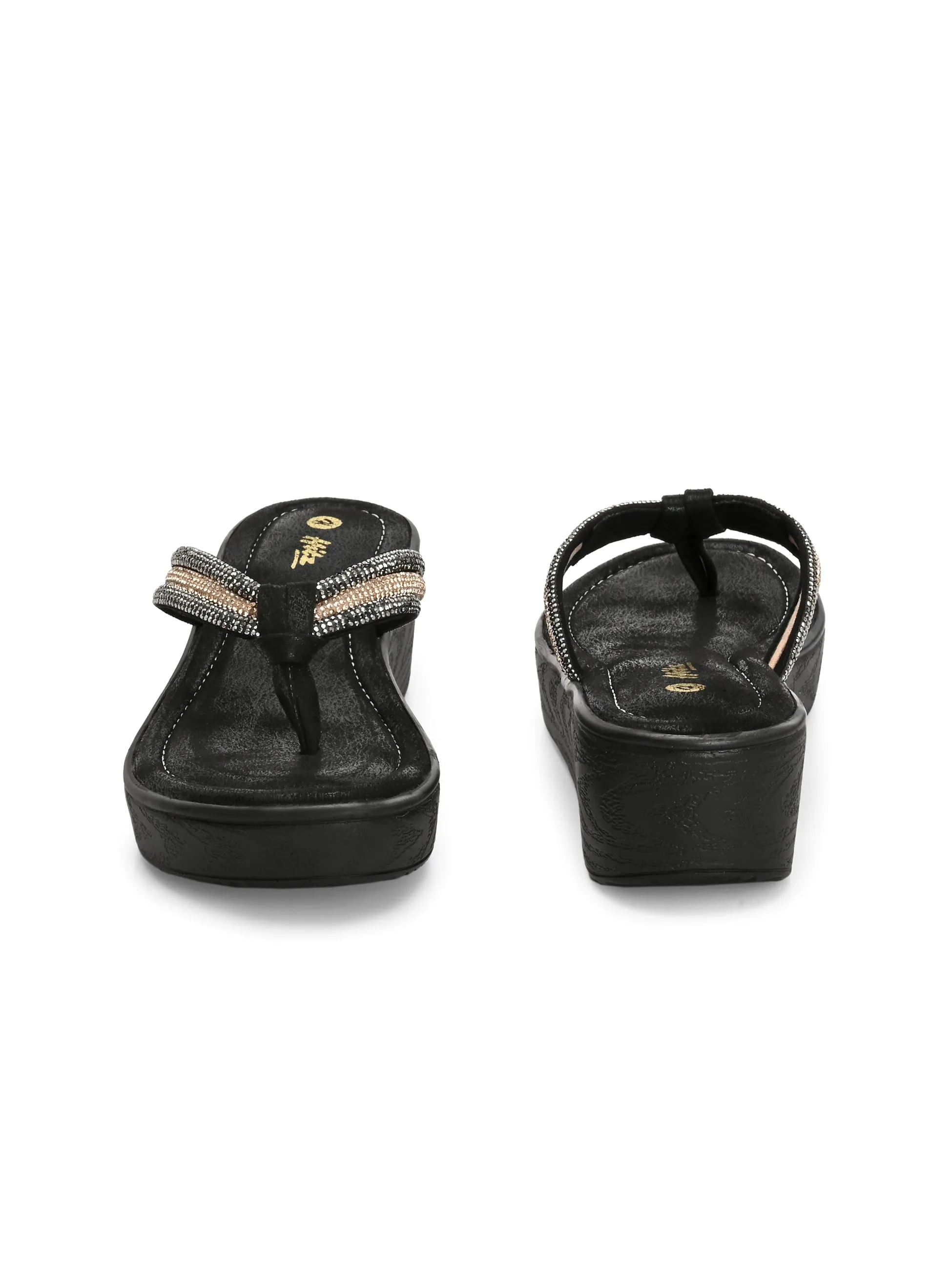 Creselle Bling Wedge Slippers Reddit High Heels