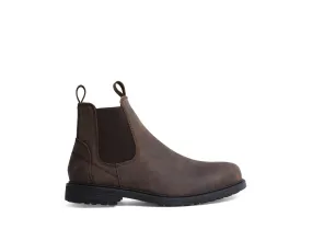 Desert Boots Vs Chelsea Boots CRIMSON BROWN LEATHER