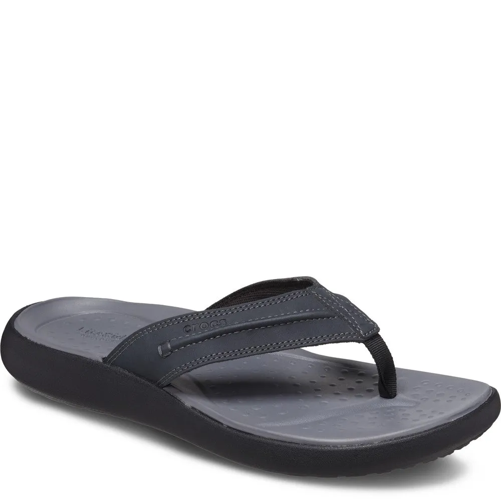 Driving In Flip Flops Crocs Yukon Vista II Flip