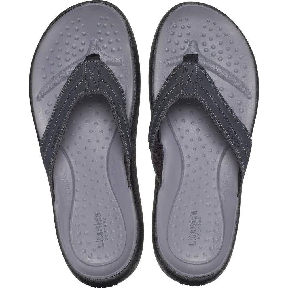 Cumming On Flip Flops Crocs Yukon Vista II Flip