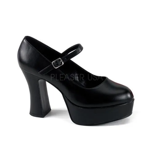 High Heels 8 4" Chunky Maryjane Platform (MARYJANE-50)
