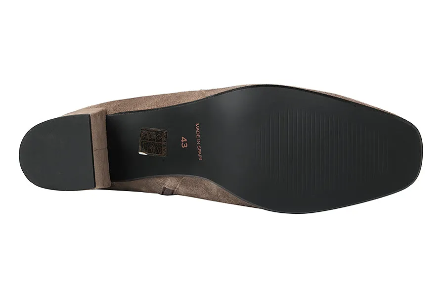 Flat Moccasin Ankle Boots DAN JOYCE TAUPE