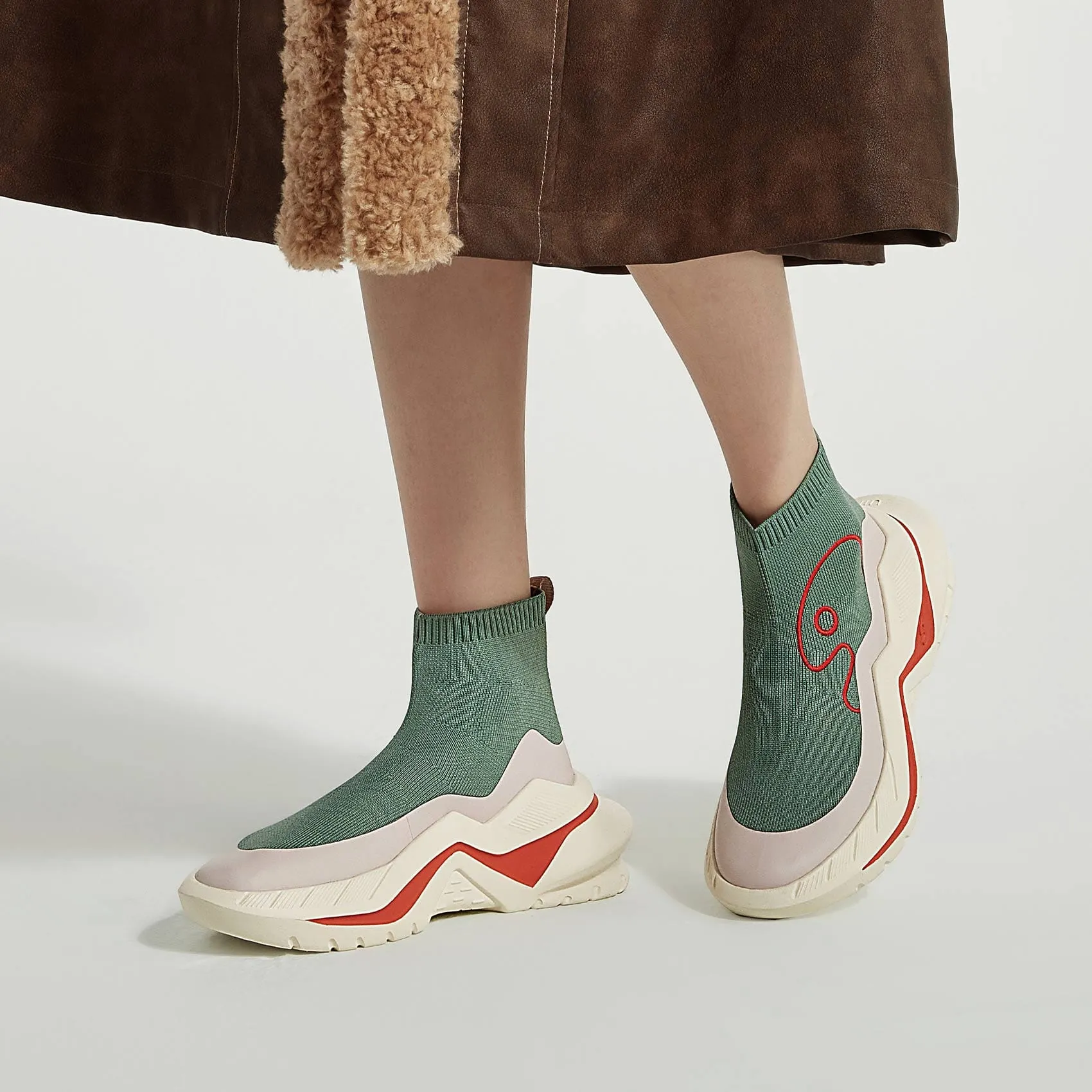 Lefusi Badminton Shoes Dark Forest Chueca IV Women