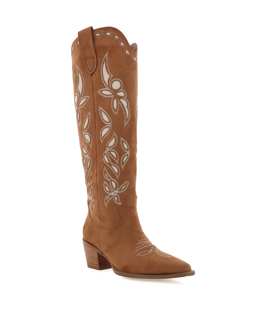 Apple Bottom Jeans DELLA - DARK TAN SUEDE