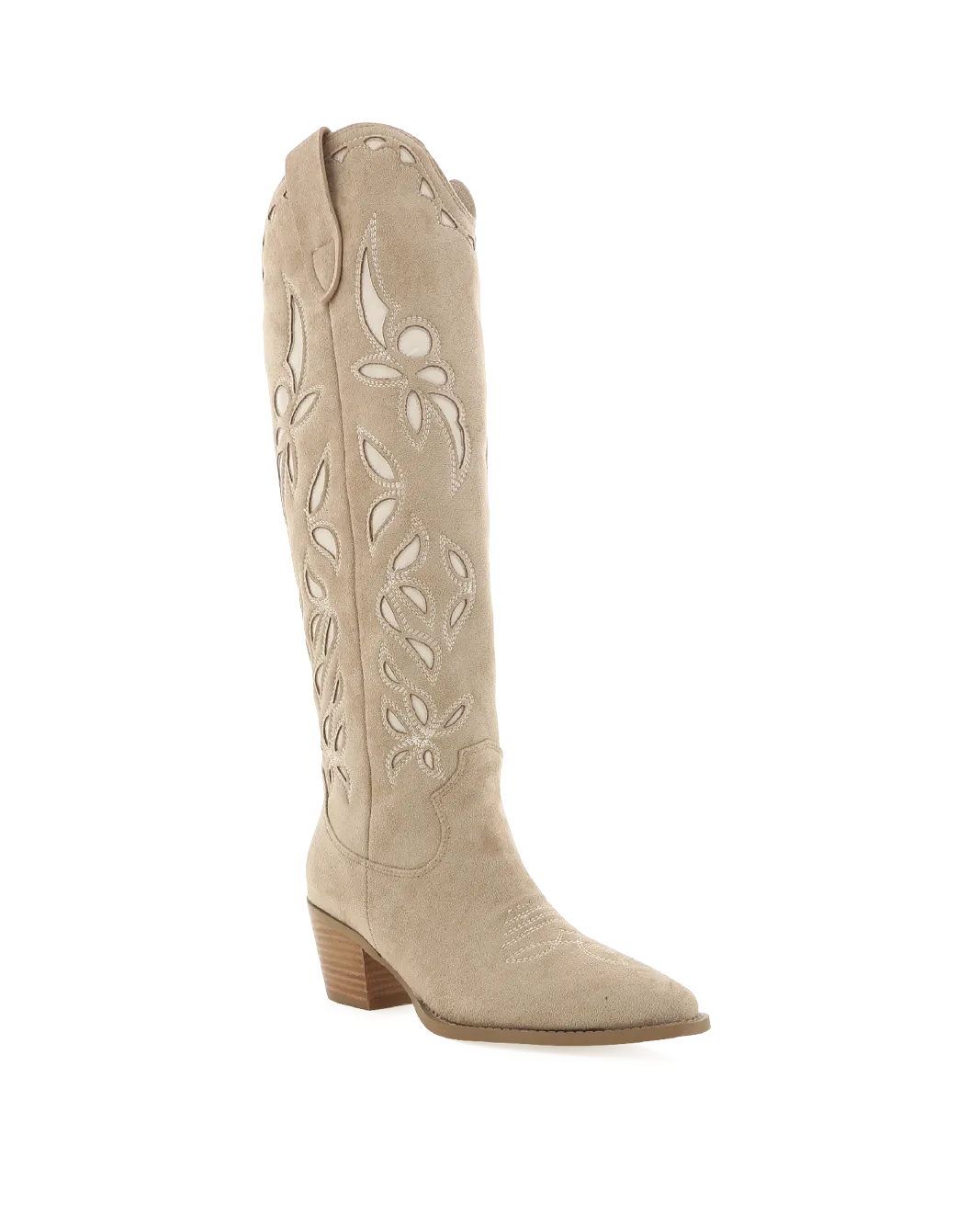 Dirt Motorcycle Boots DELLA - TAUPE SUEDE