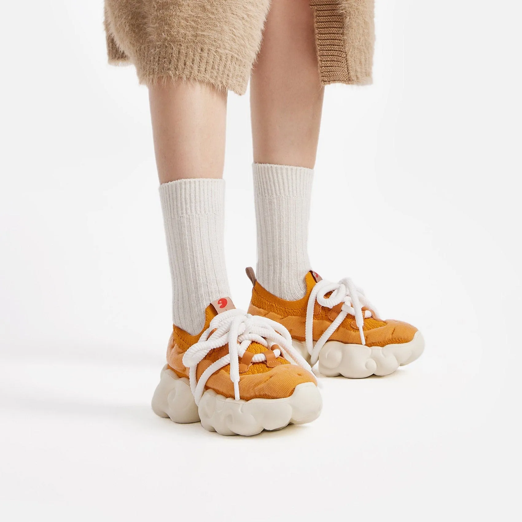 Desert Sun Cloud I Women Insole For Badminton Shoes