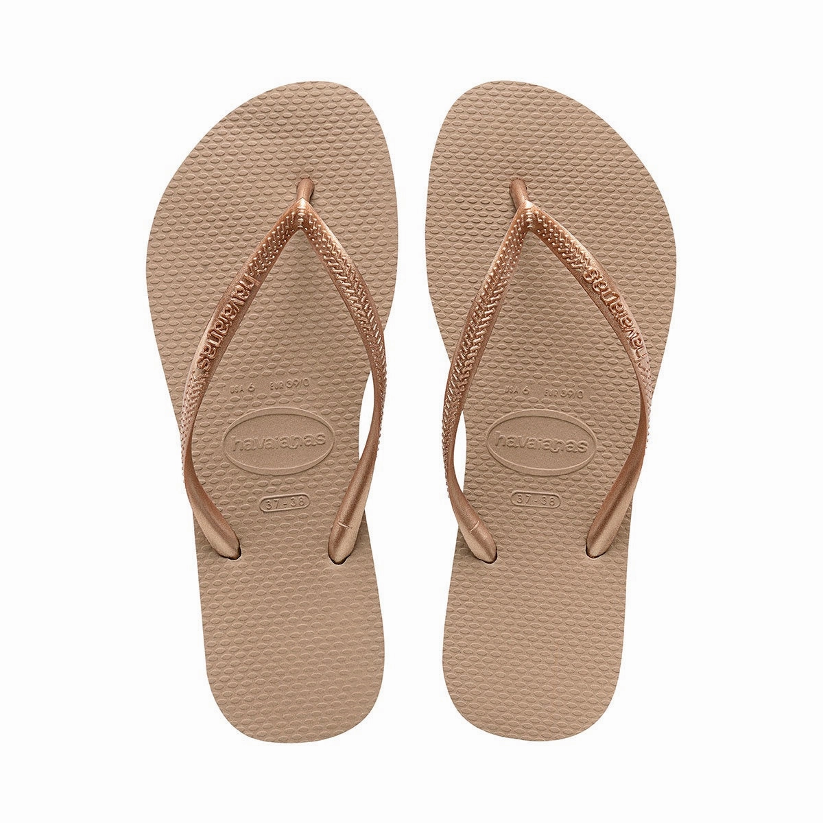 Anime Slippers HAVAIANAS SLIM - ROSE GOLD