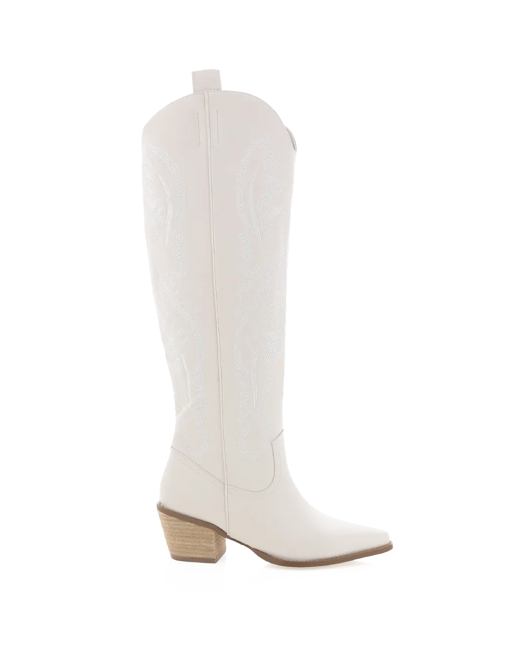 DOLORES - IVORY Baggy Boots