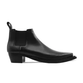 Dorn - Men's Black Calf Leather Chelsea Boot Polish Chelsea Boots