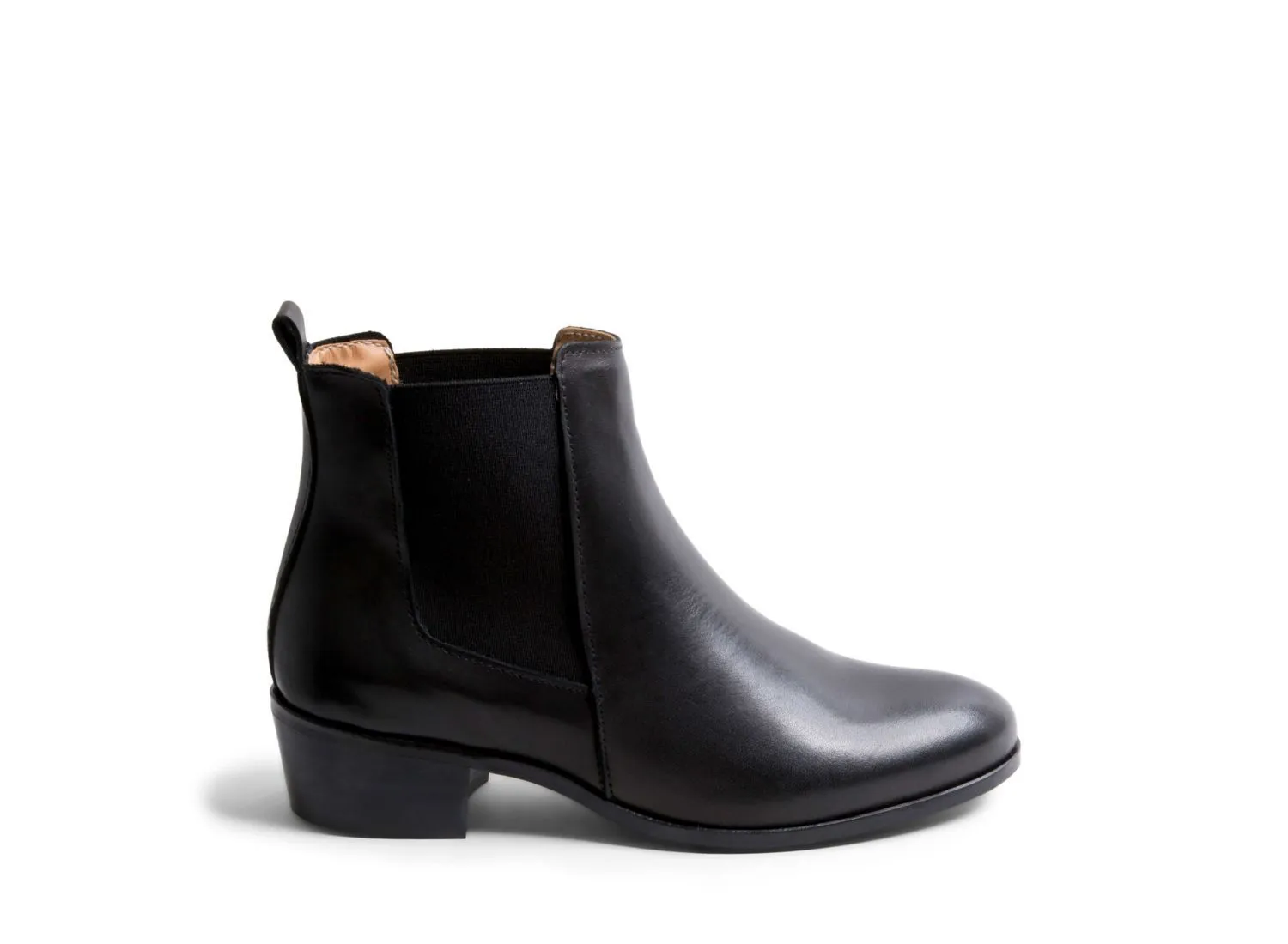 Korkers Alpine Chelsea Boots DOVER BLACK LEATHER
