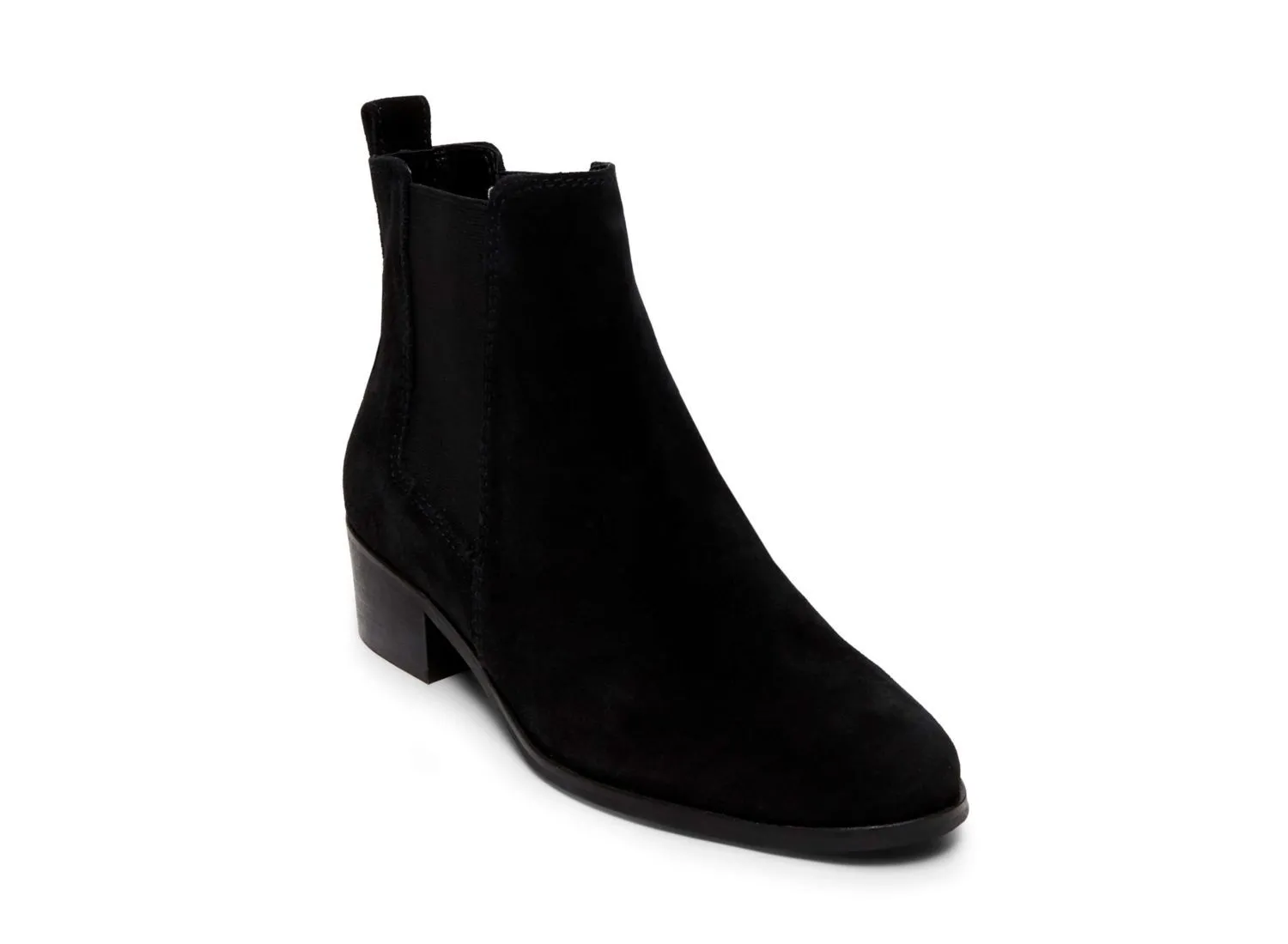 DOVER BLACK SUEDE Chelsea Boots Dress Tights