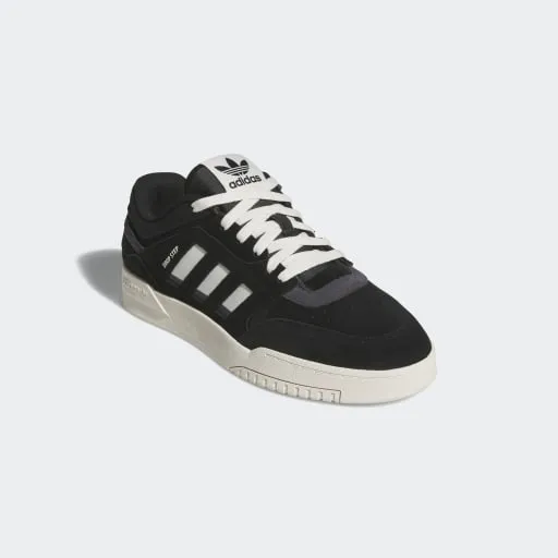 DROP STEP LOW SHOES - Core Black / Off White / Carbon Official Basketball Shoes