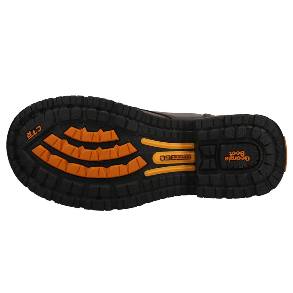 Athens 360 6 Inch Waterproof Soft Toe Work Boots Square Toe Work Boots