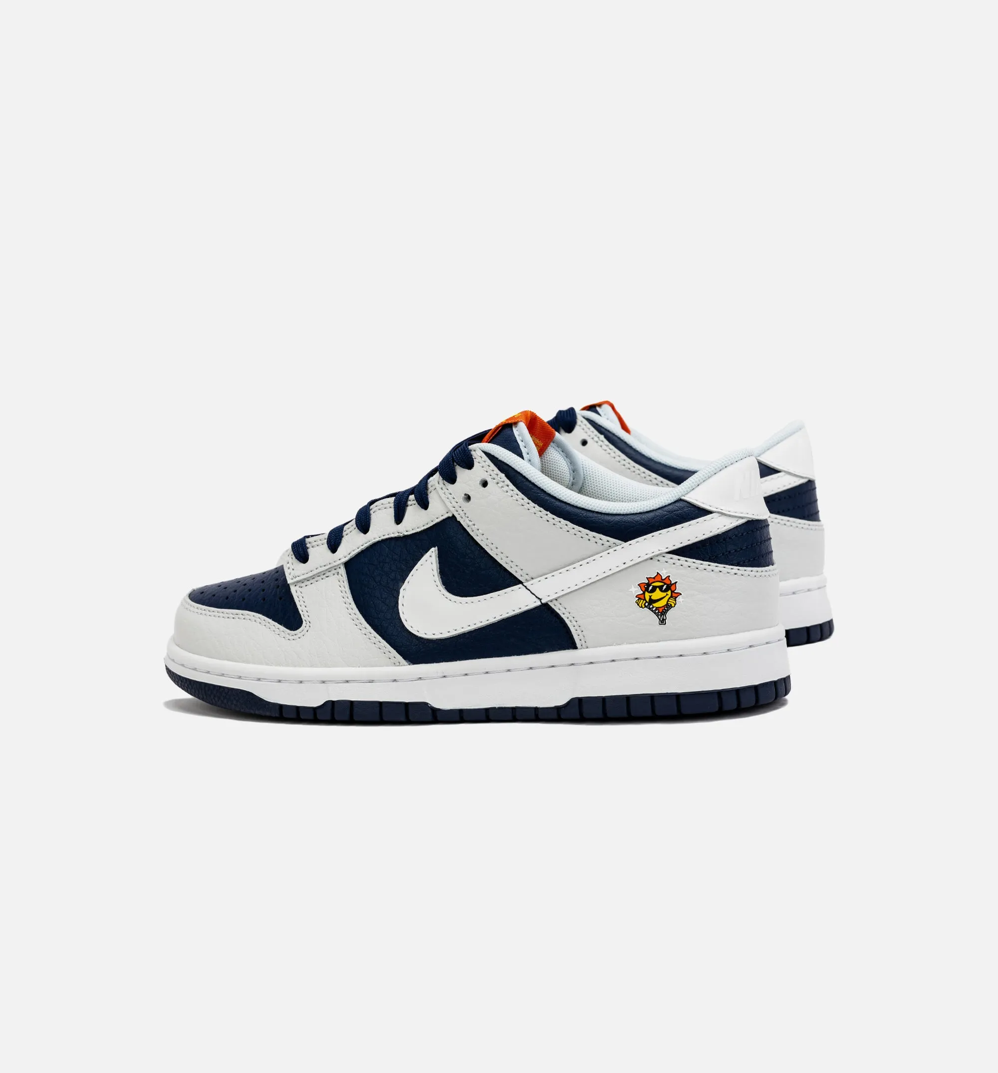 Best Basketball Shoes 2025 Dunk Low Photon Dust Midnight Navy Grade School Lifestyle Shoe - Grey/Navy