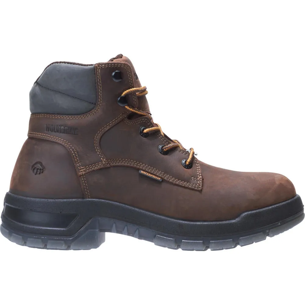 Wolverine Men's Ramparts USA 6" Waterproof Boot Goodyear Work Boots