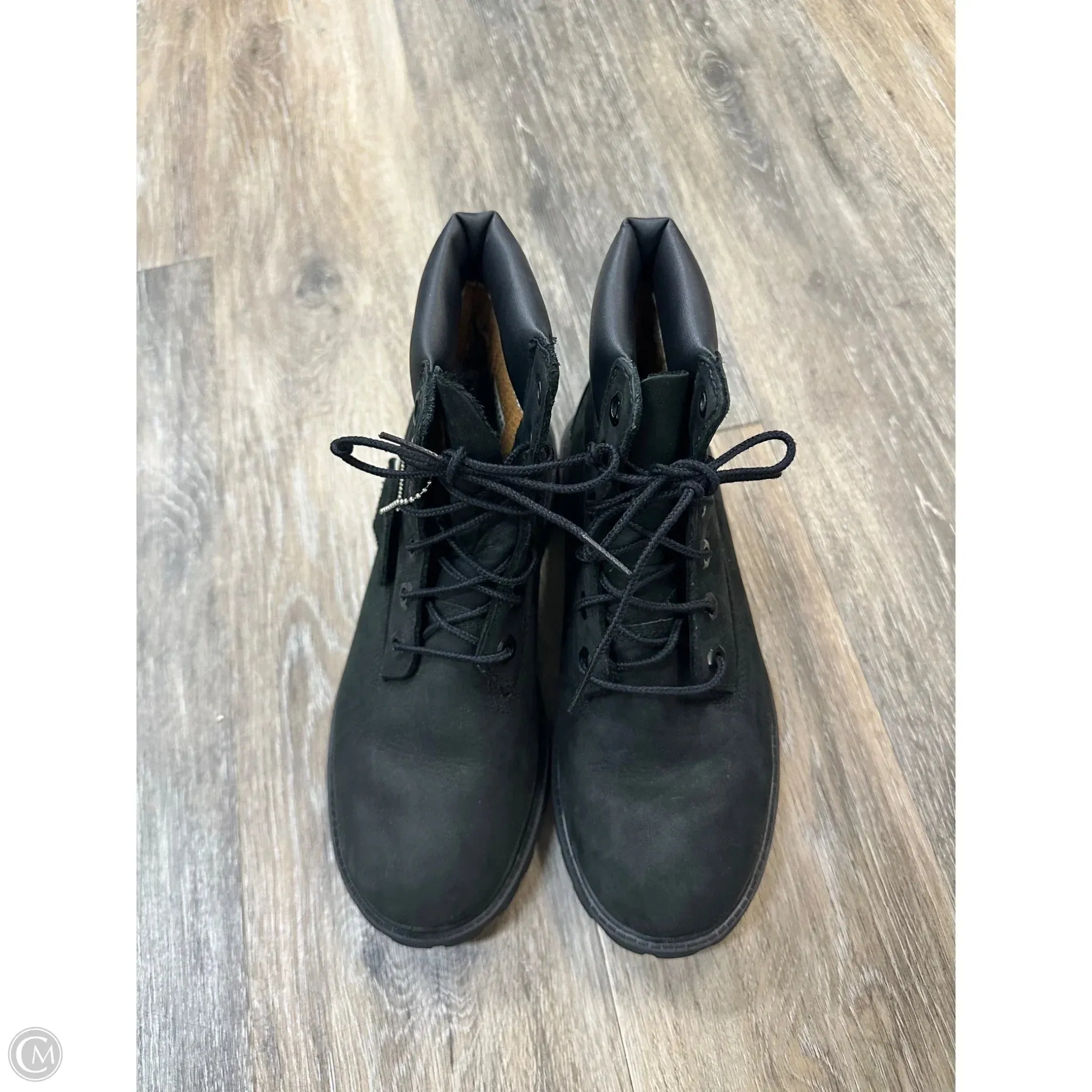 Military Style Combat Boots Boots Combat By Timberland In Black, Size: 7