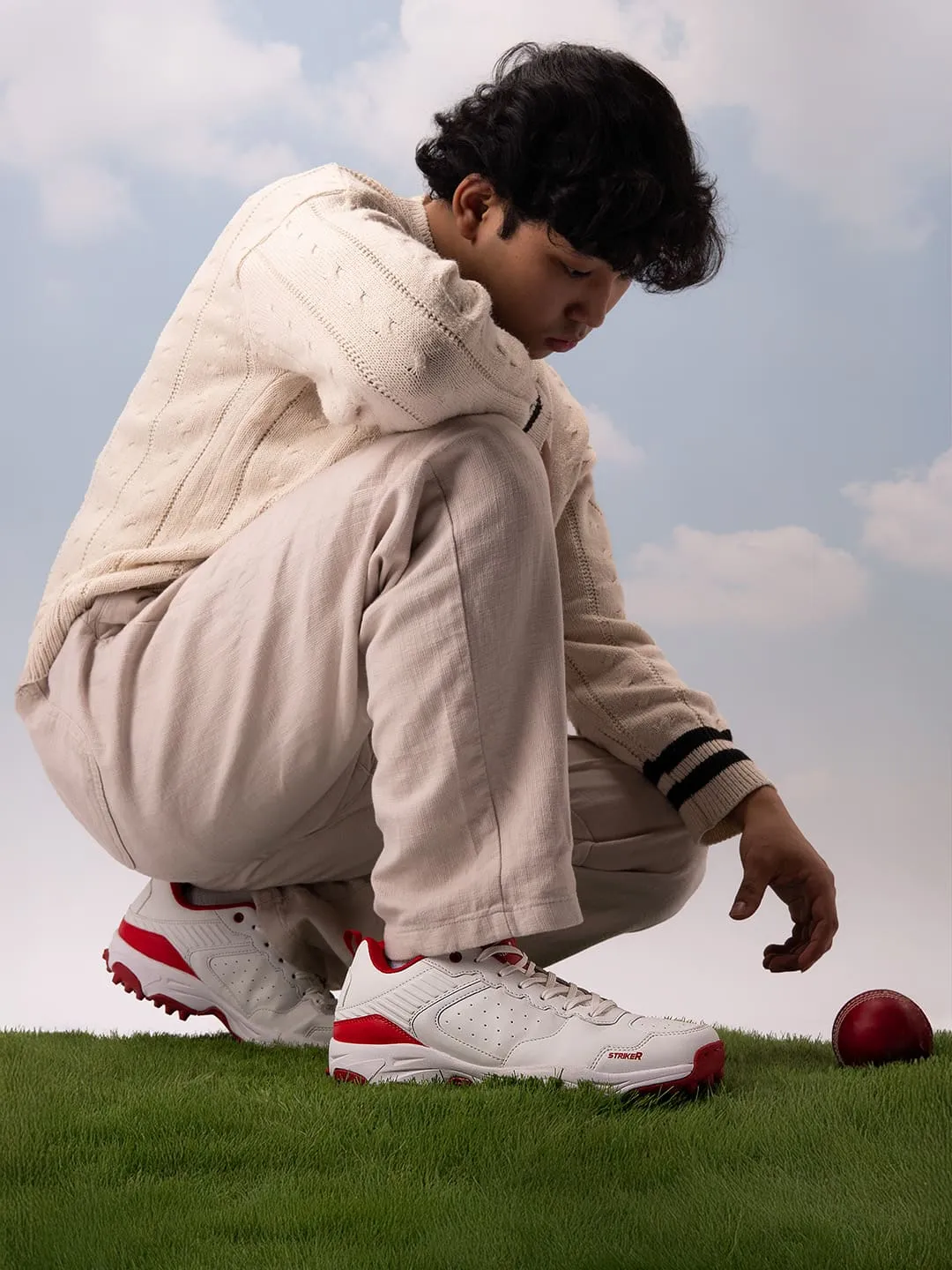 Bacca Bucci STRIKER Cricket Shoes Basketball Shoes Vs Badminton Shoes