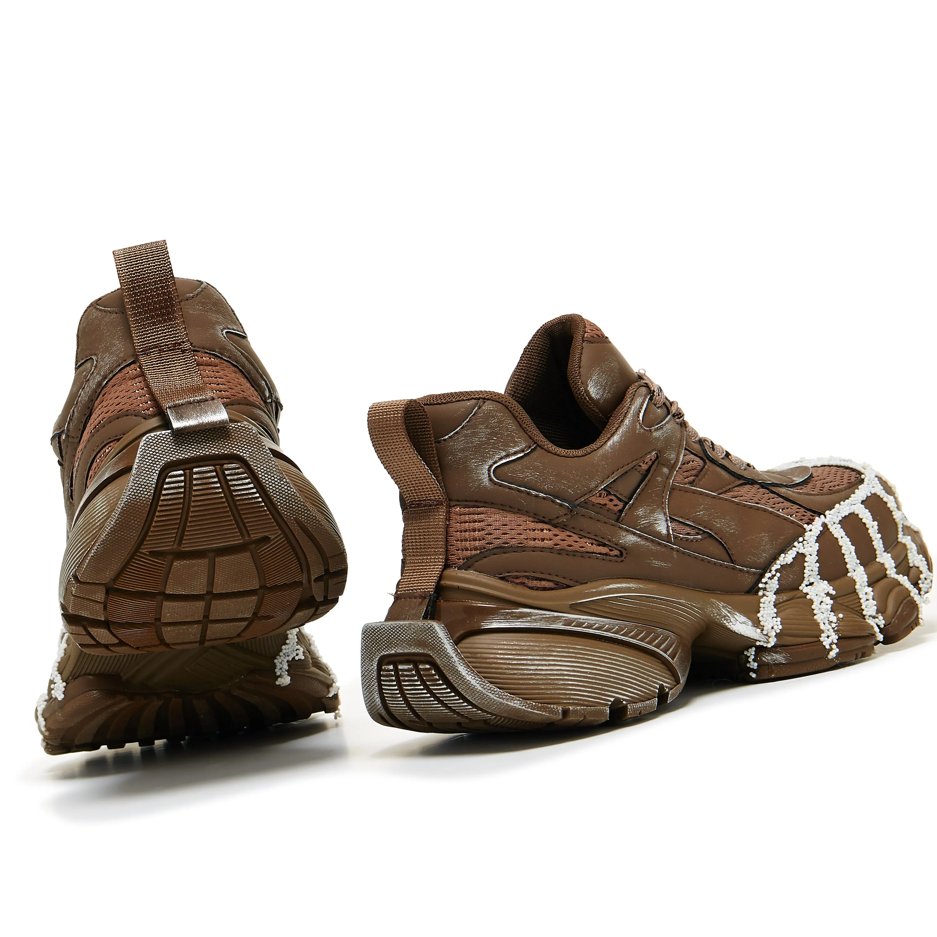 Forest Lines Mega Chunky Trainers- Brown Adidas Samba Mary Jane Shoes