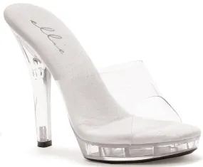The Highest High Heel 5" Clear Mini-Platform (ES-M-Vanity)