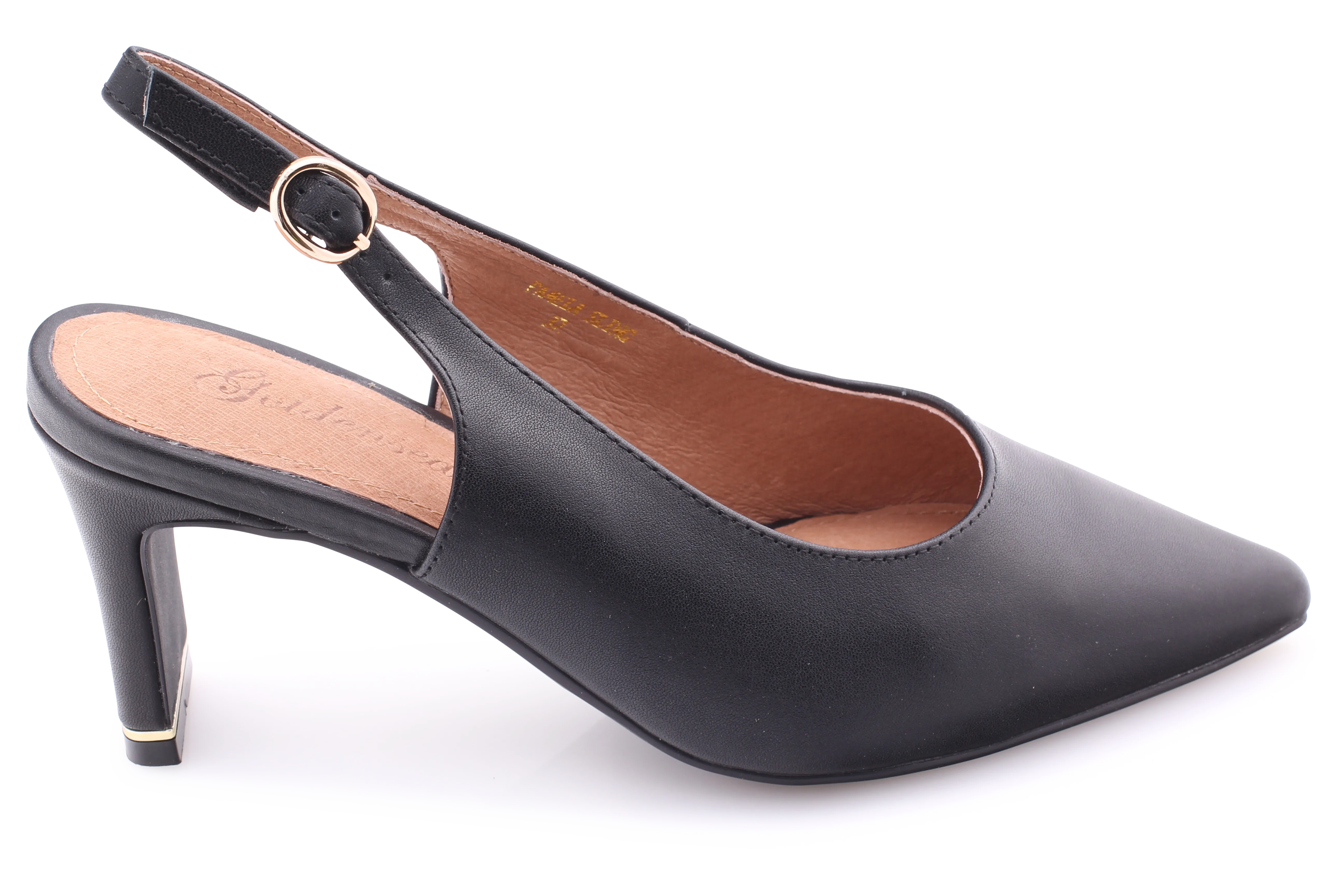High Heel Or High Heels Golden Seal Pamela Sling