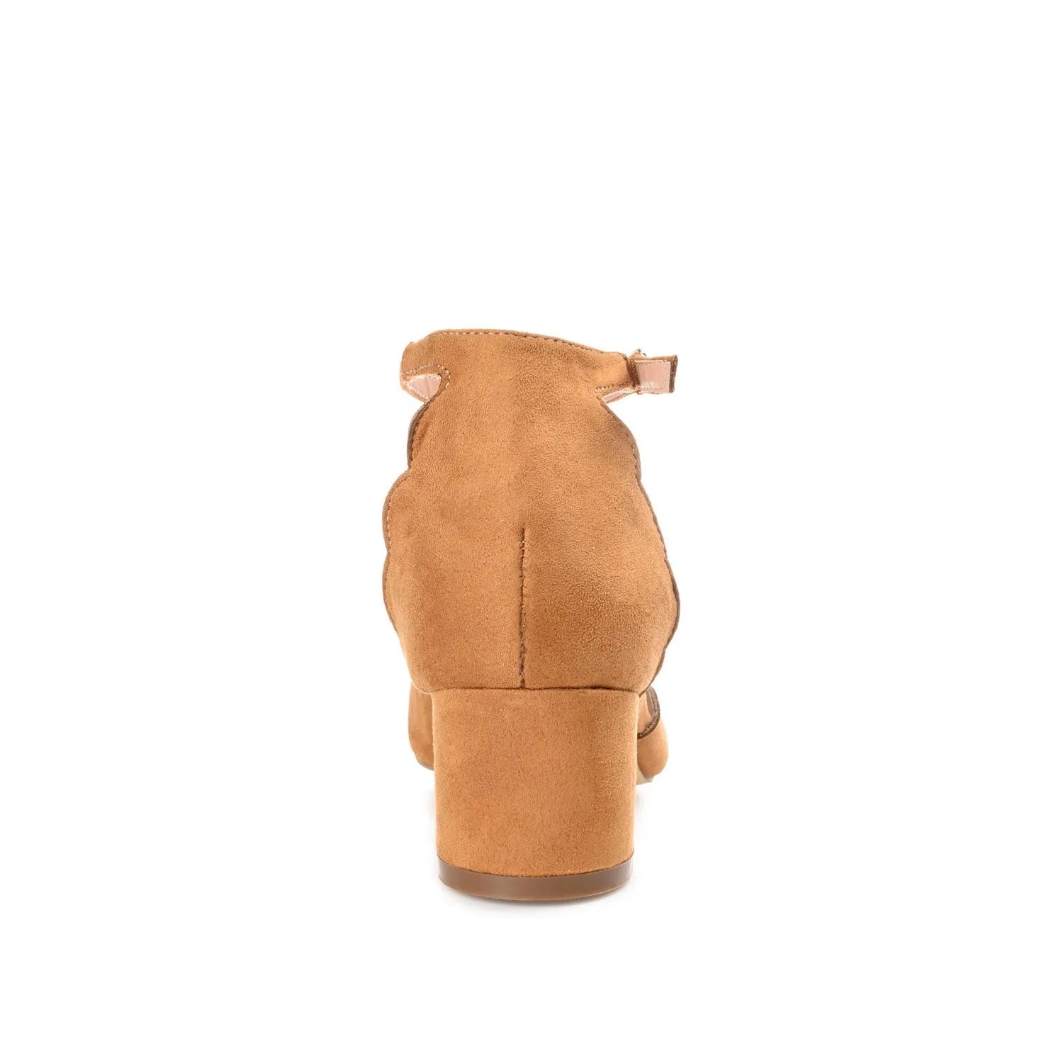 Size Thigh High Heels EDNA BLOCK HEEL D'ORSAY IN WIDE