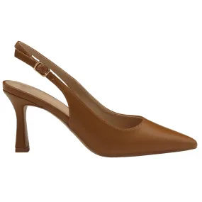 Pamela Slingback Pump Suede Heel Shoes