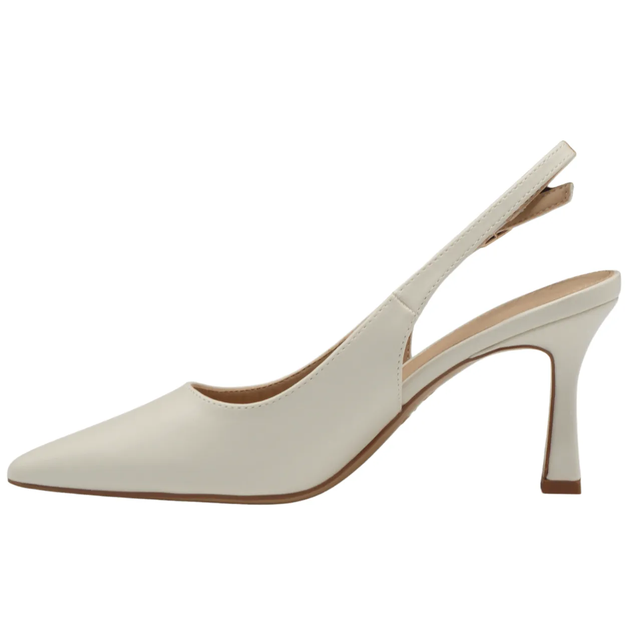 Wooden Platform High Heels Pamela Slingback Pump