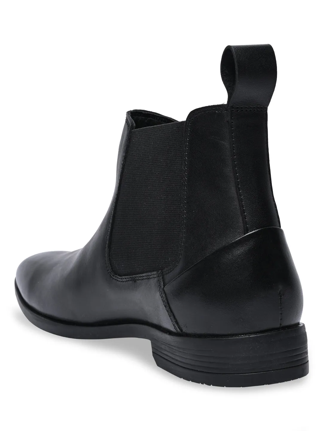 Chelsea Boots English Regal Black Men Chelsea Leather Boots