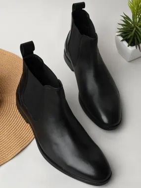 Chelsea Boots NULL Regal Black Men Chelsea Leather Boots