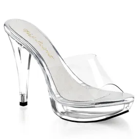 High Heels For Narrow Feet 5" Heel Platform Sandal (COCKTAIL-501)