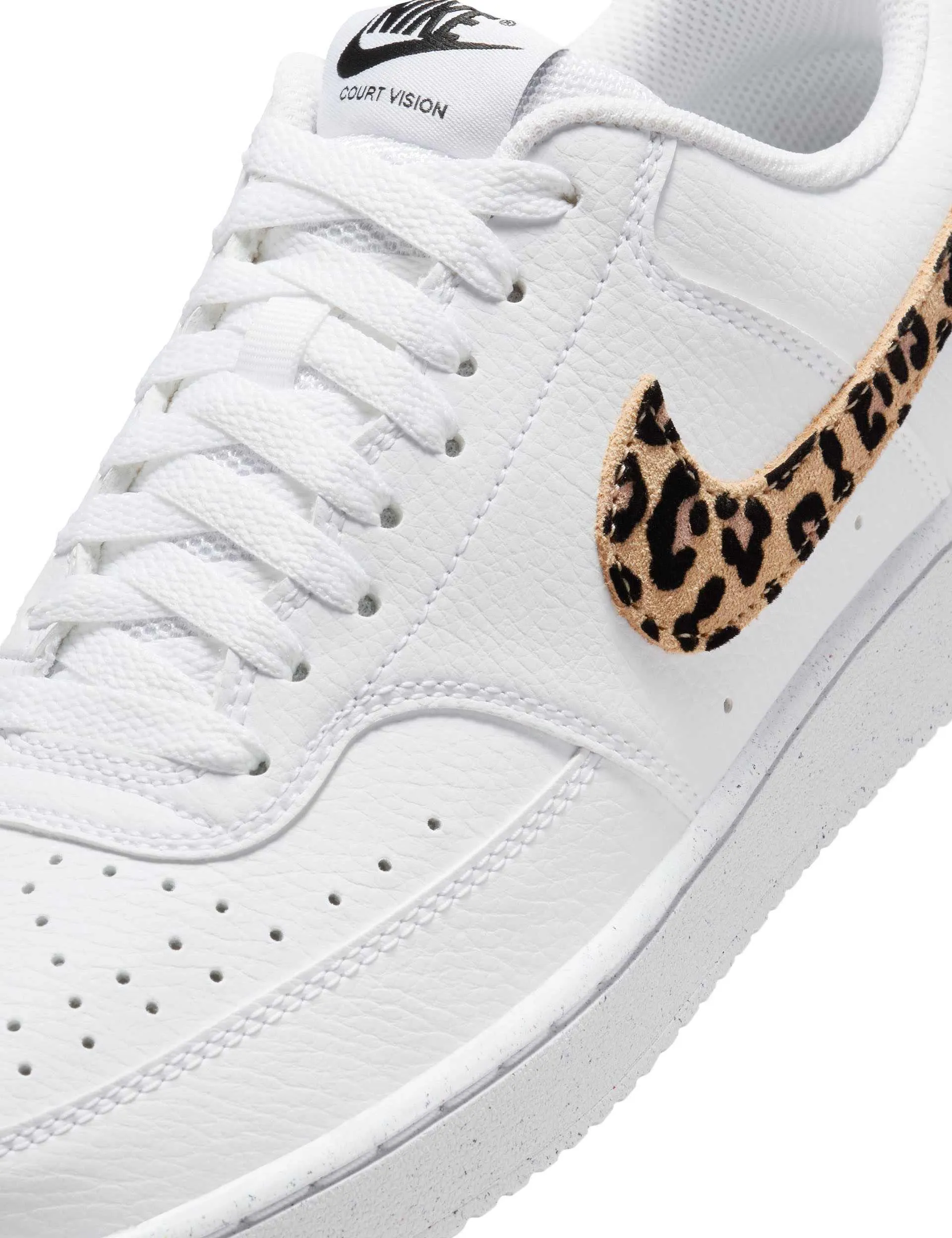 Court Vision Low Next Nature SE Shoes - White/Multi-Color/Black Men's Low Top Basketball Shoes