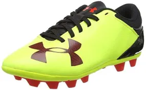 Predator Accuracy.3 Turf Soccer Cleats Boys Ua Spotlight Dl FgR Jr. Soccer Cleats High/Vis Yellow/Rocket Red/Black 4
