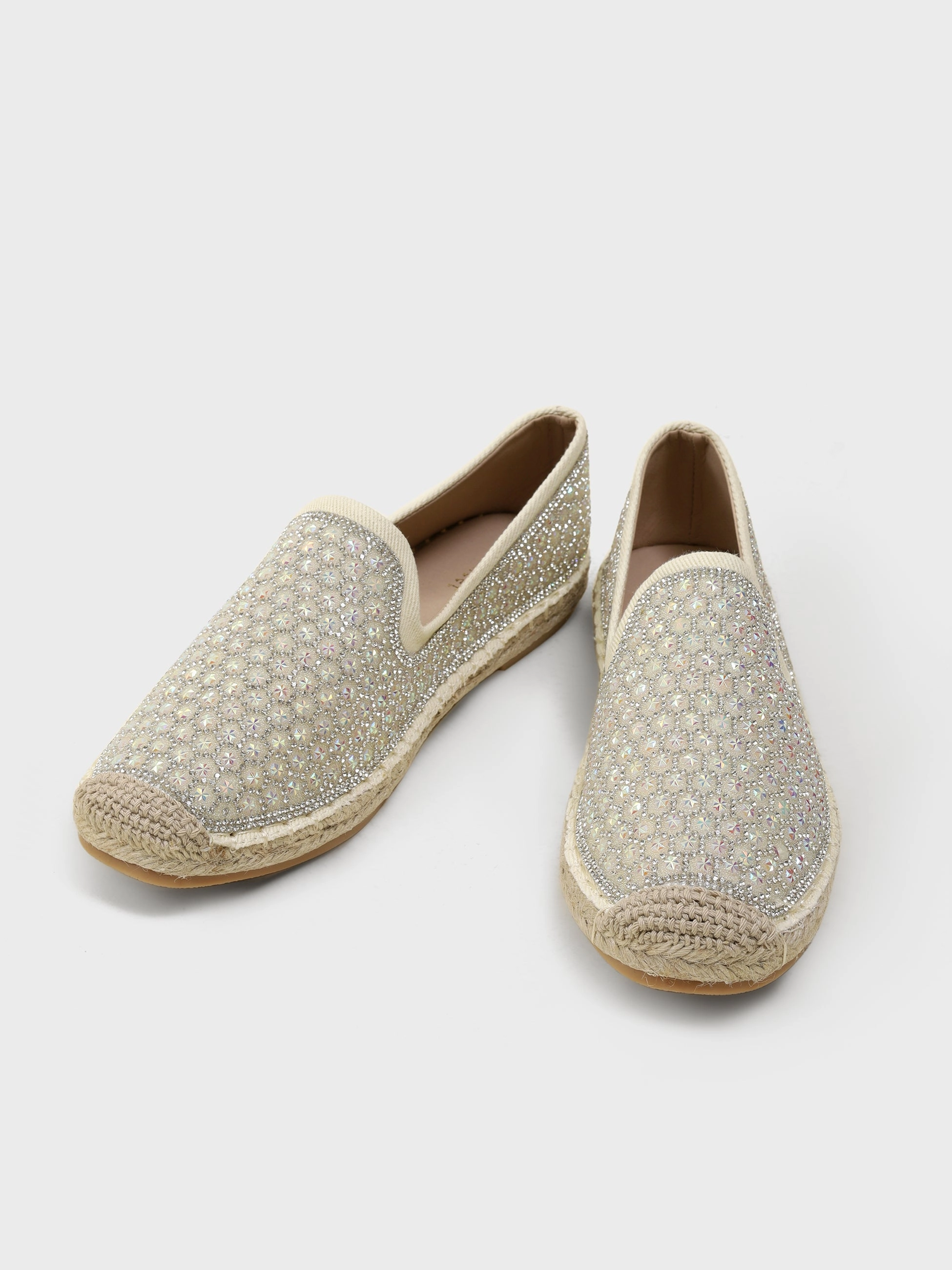 Azzura Jute Bling Espadrilles Ysl Espadrilles Wedges