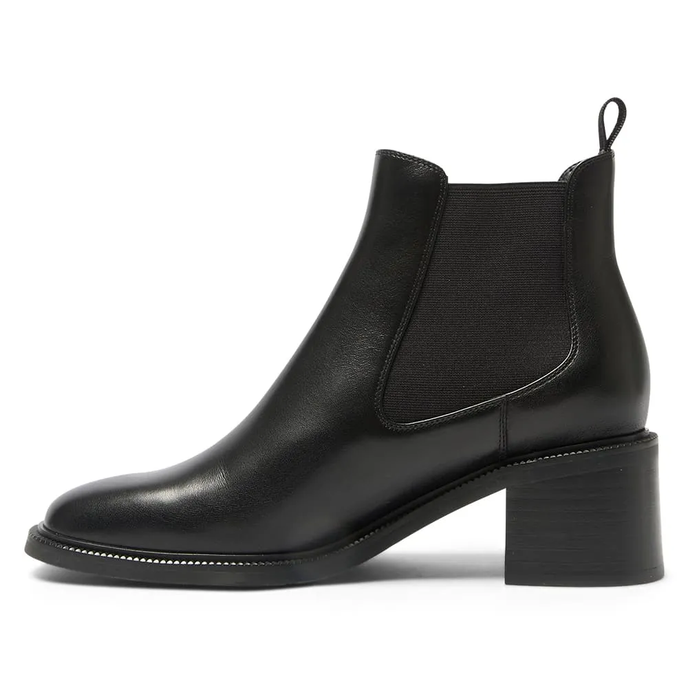 Best Comfortable Chelsea Boots Oxford Boot in Black Leather