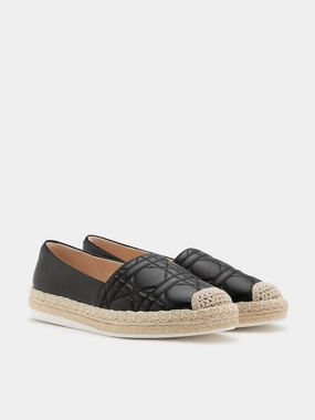 Elodie Quilted Espadrilles Chloe Espadrille Flat
