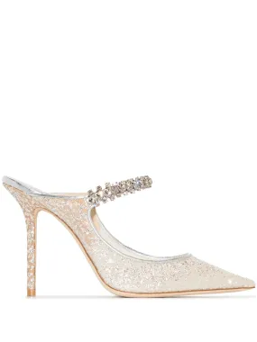 Kristin Cavallari Shoes Mules Bing 100mm crystal-embellished mules