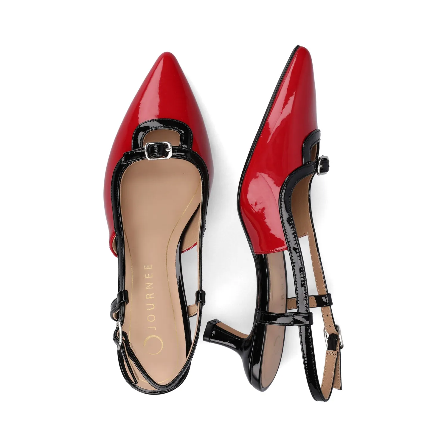 PADMA KITTEN HEELS IN VEGAN LEATHER