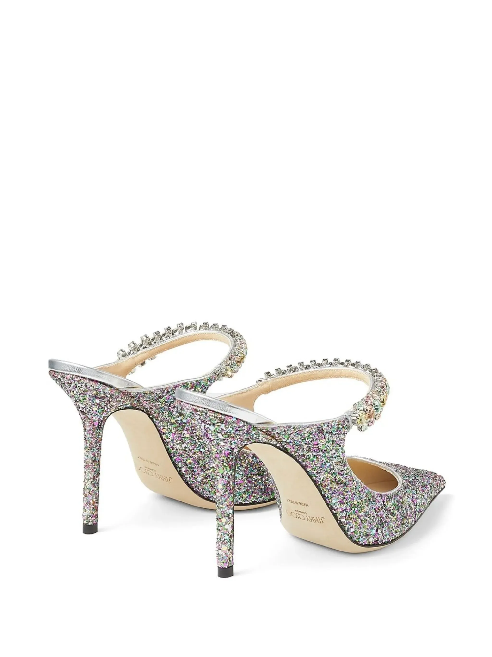 Bing 100mm glitter mules Mule Shoes 2022