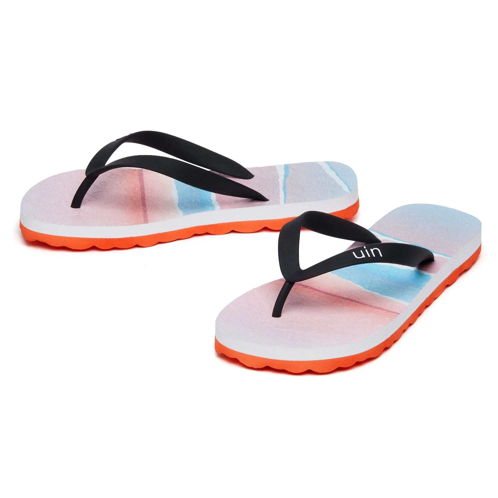 High Heel Foam Flip Flops Pink Wave 2 Blanes Women