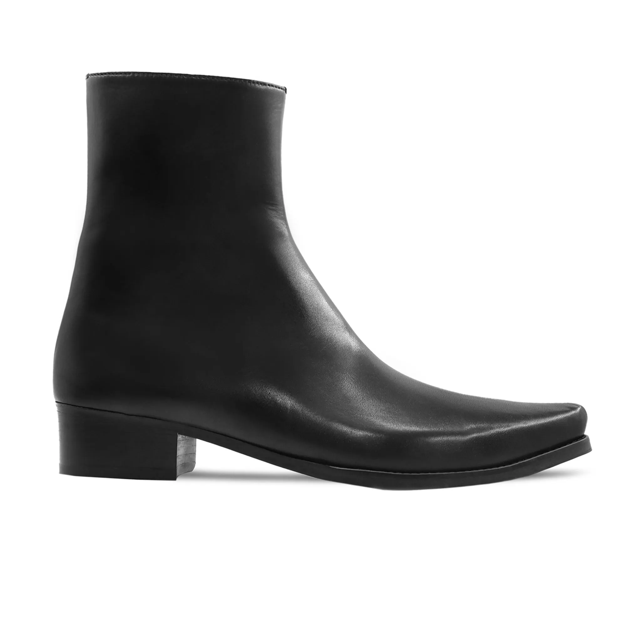 Chelsea Frye Boots Kalun - Men's Black Calf Leather Chelsea Boot