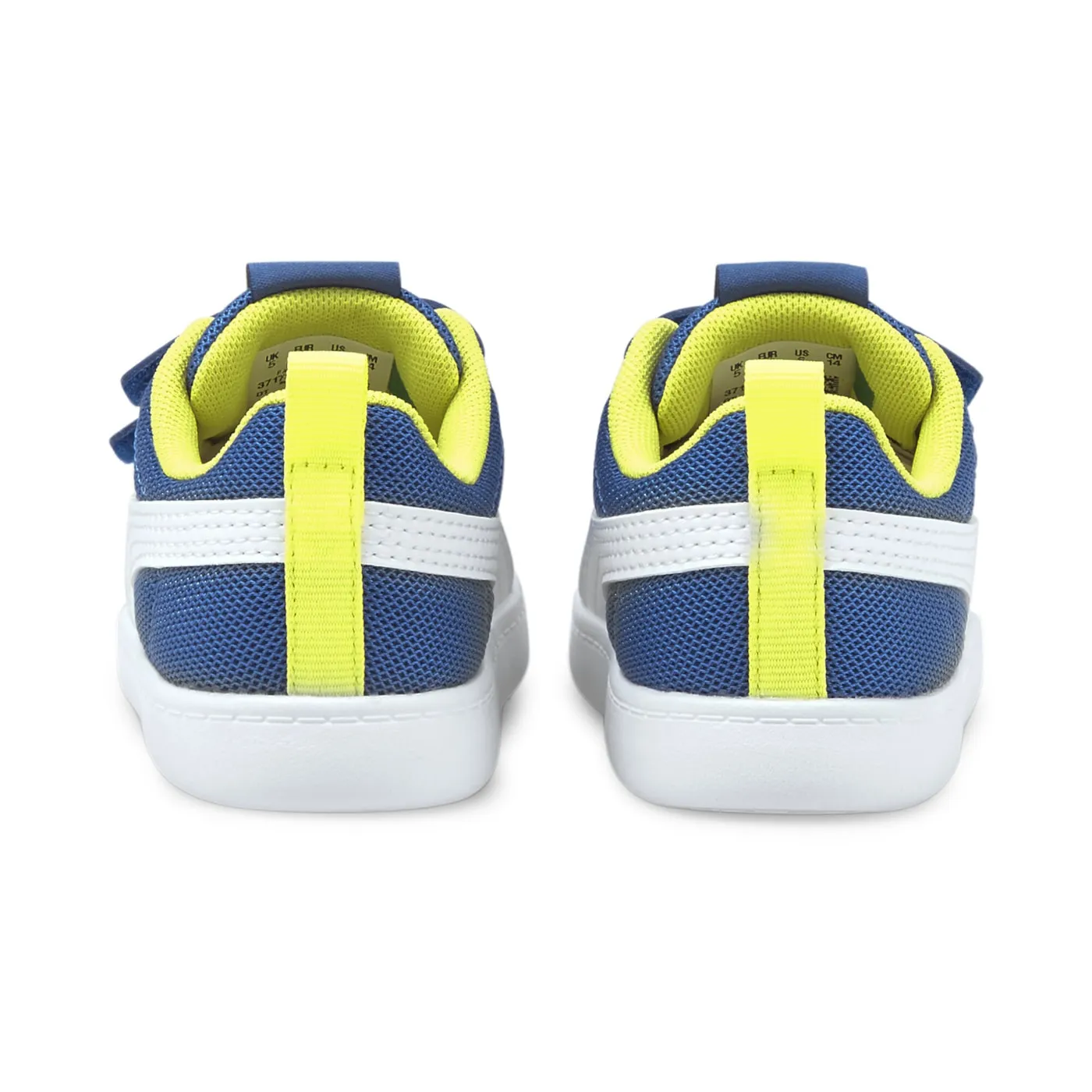 Puma scarpa sneaker da bambino con strappo Courtflex v2 Mesh 371758 07 zaffiro stellato Omega Sneakers