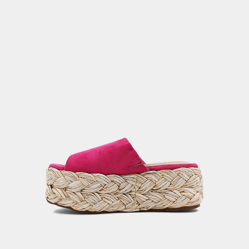 IBIZA Low Wedge Espadrilles Open Toe
