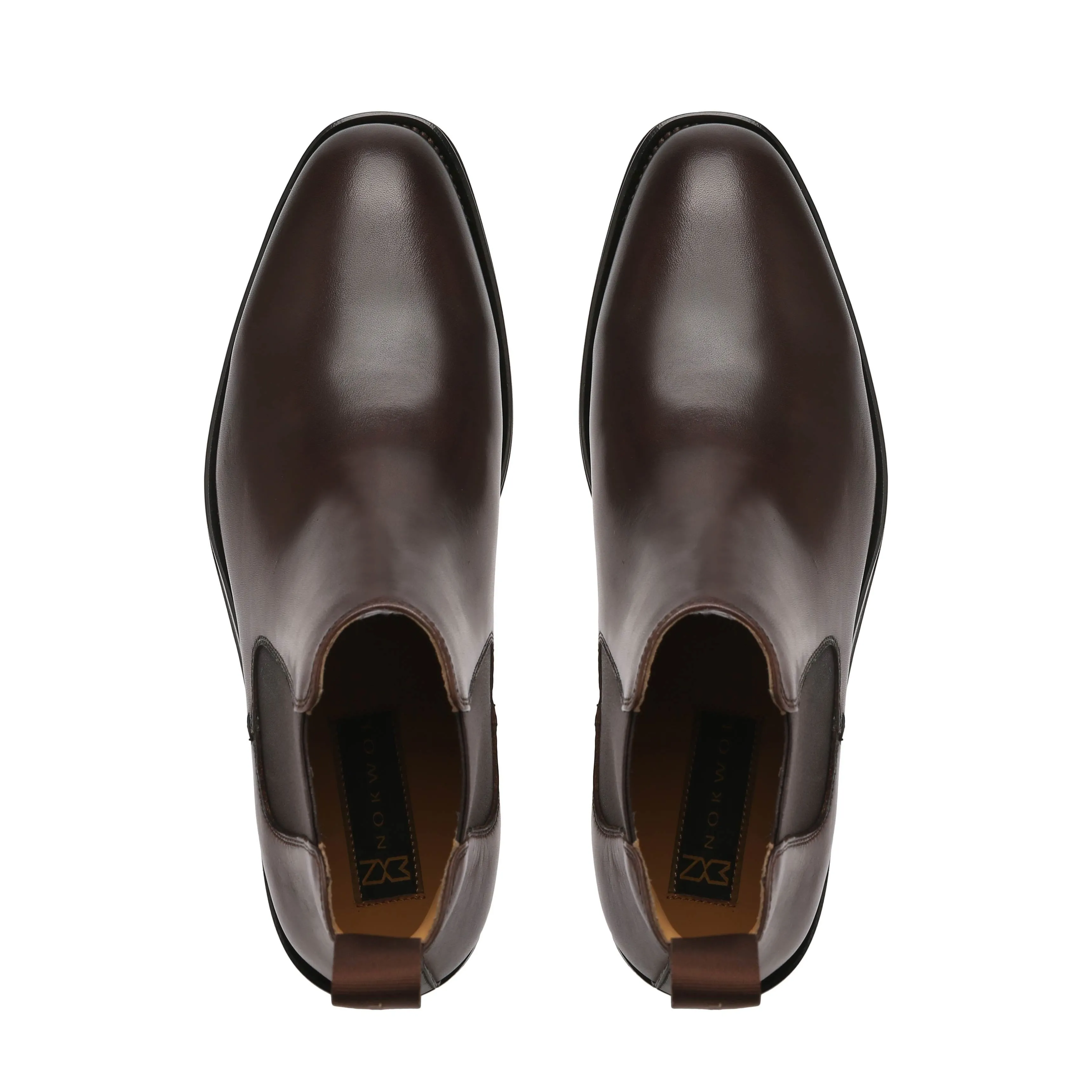 Outback Brown Leather V12 Chelsea Boots