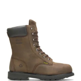 Wolverine Men's Mckay Waterproof Steel-Toe 8 Work Boot Electrical Hazard Work Boots
