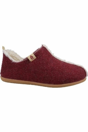 Sport Slide Sandals Hush Puppies Good Slipper Pixie ladies in Burgundy