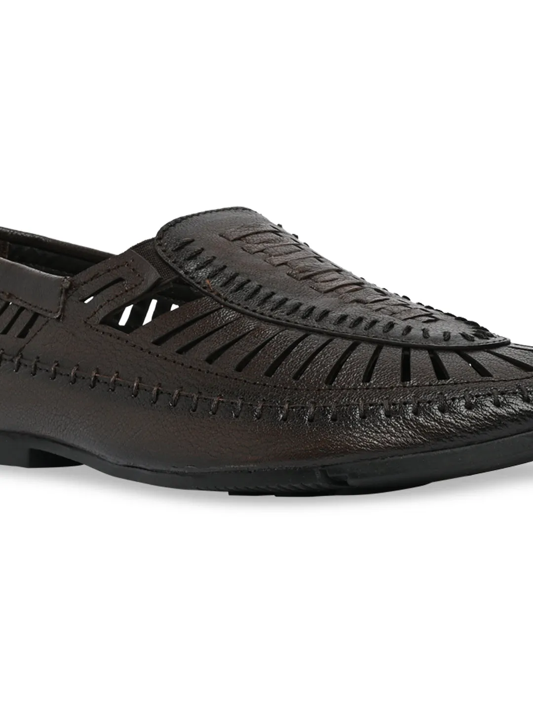 Toms Linen Espadrilles Regal Brown Men Ethnic Mojari Sandals