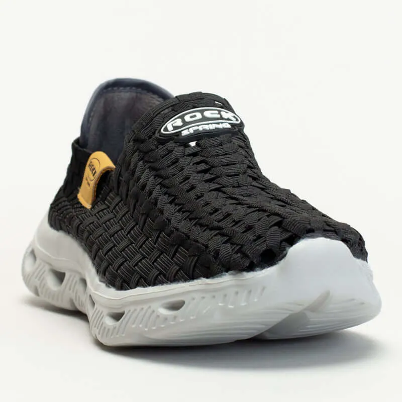 Slip On Woven Shoe Running Shoes Flat Sole