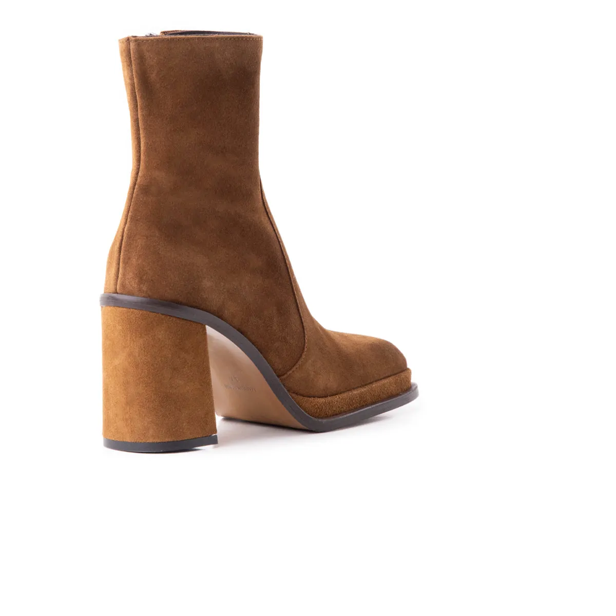 Bowen Brown Suede Rural Haze Ankle Boots