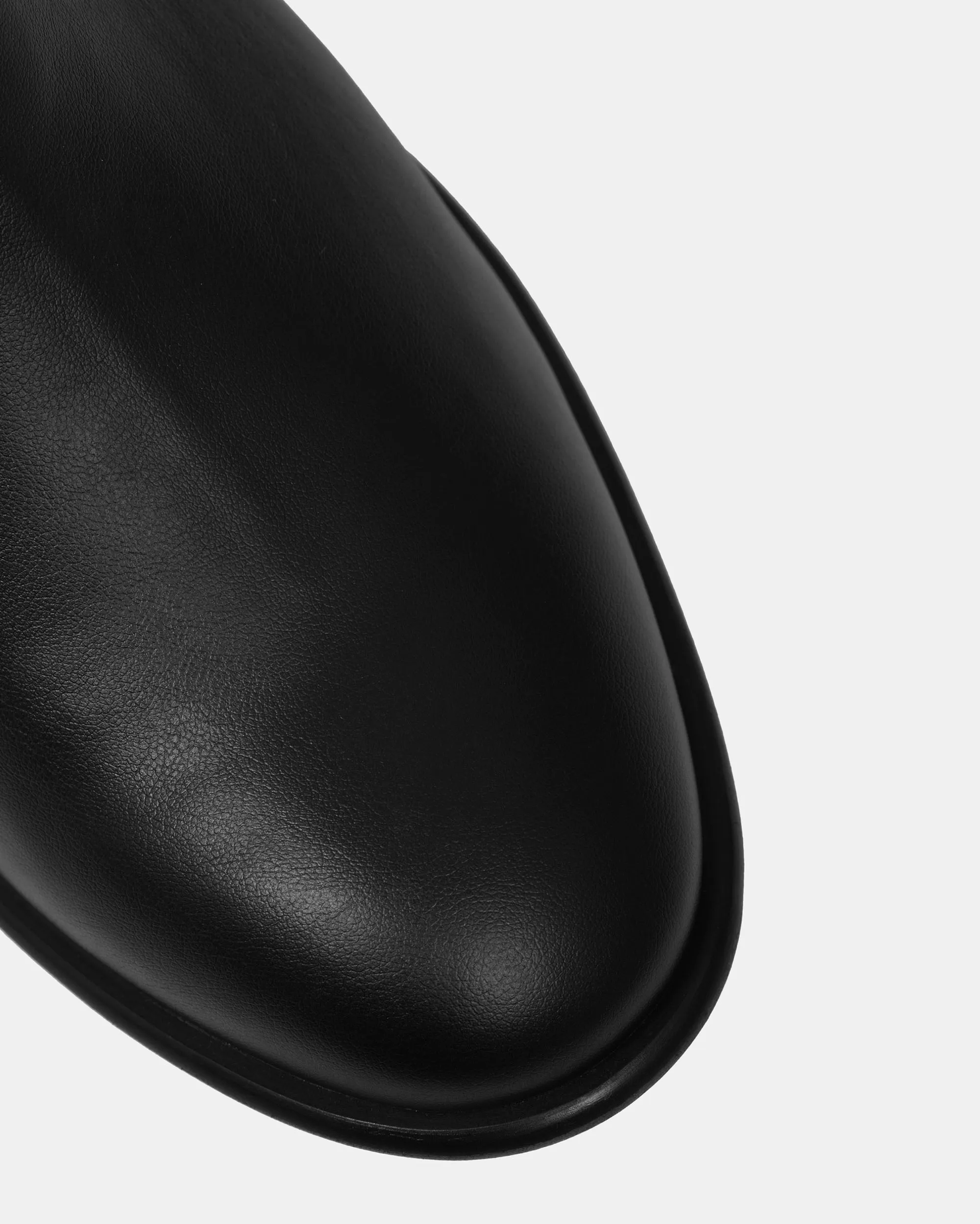 Ruin My Life Platform Ankle Boots Flossy chelsea black