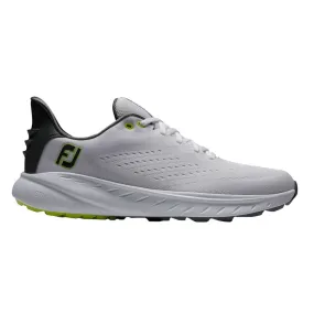 FootJoy Flex XP Spikeless Golf Shoes Previous Season Style White/Black/Lime - 23 Men Malbon Golf Shoe